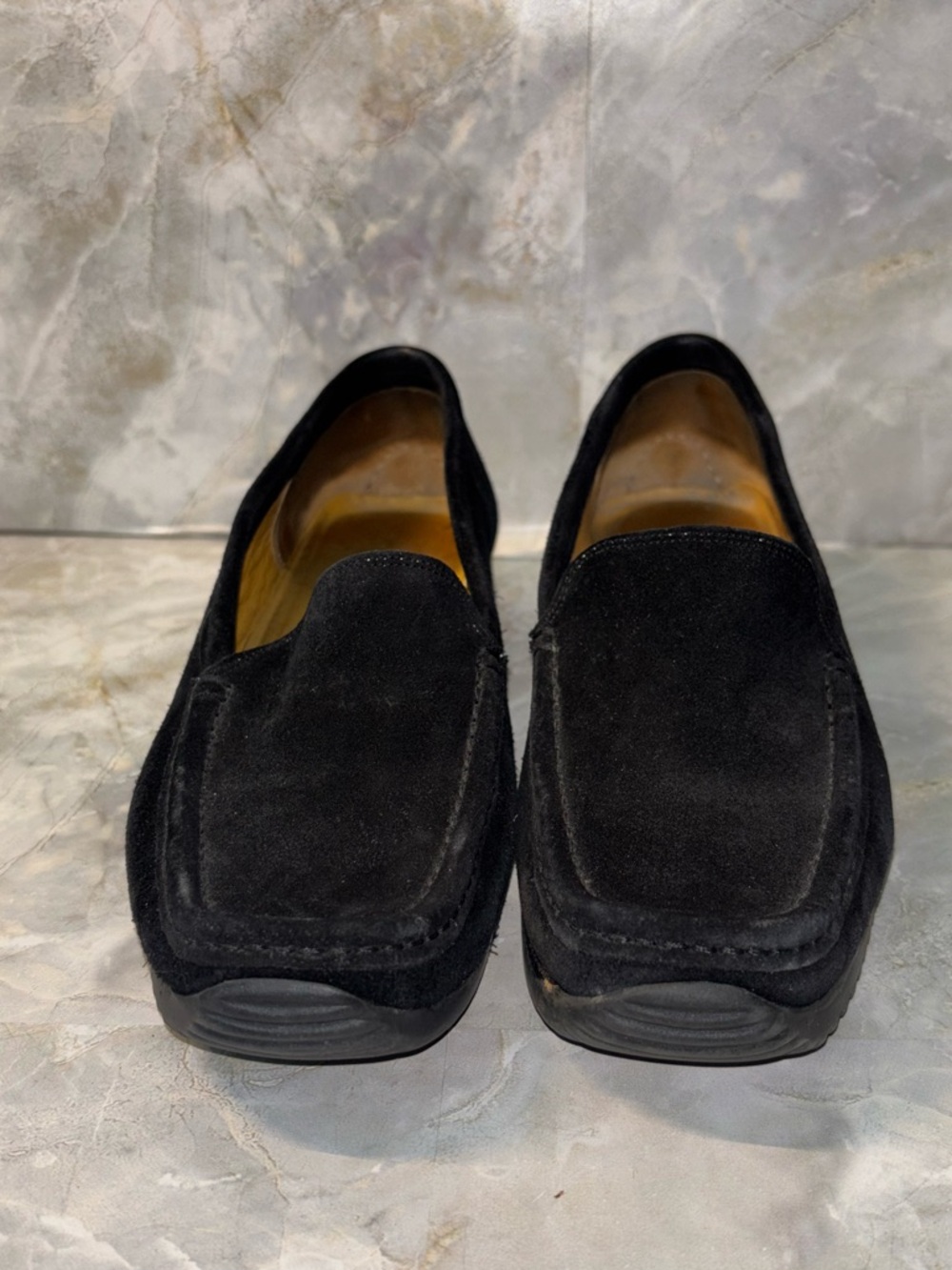 Bally Black Suede Women's Loafers